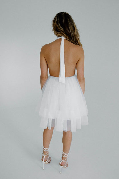 Ballerina Tulle Dress - White